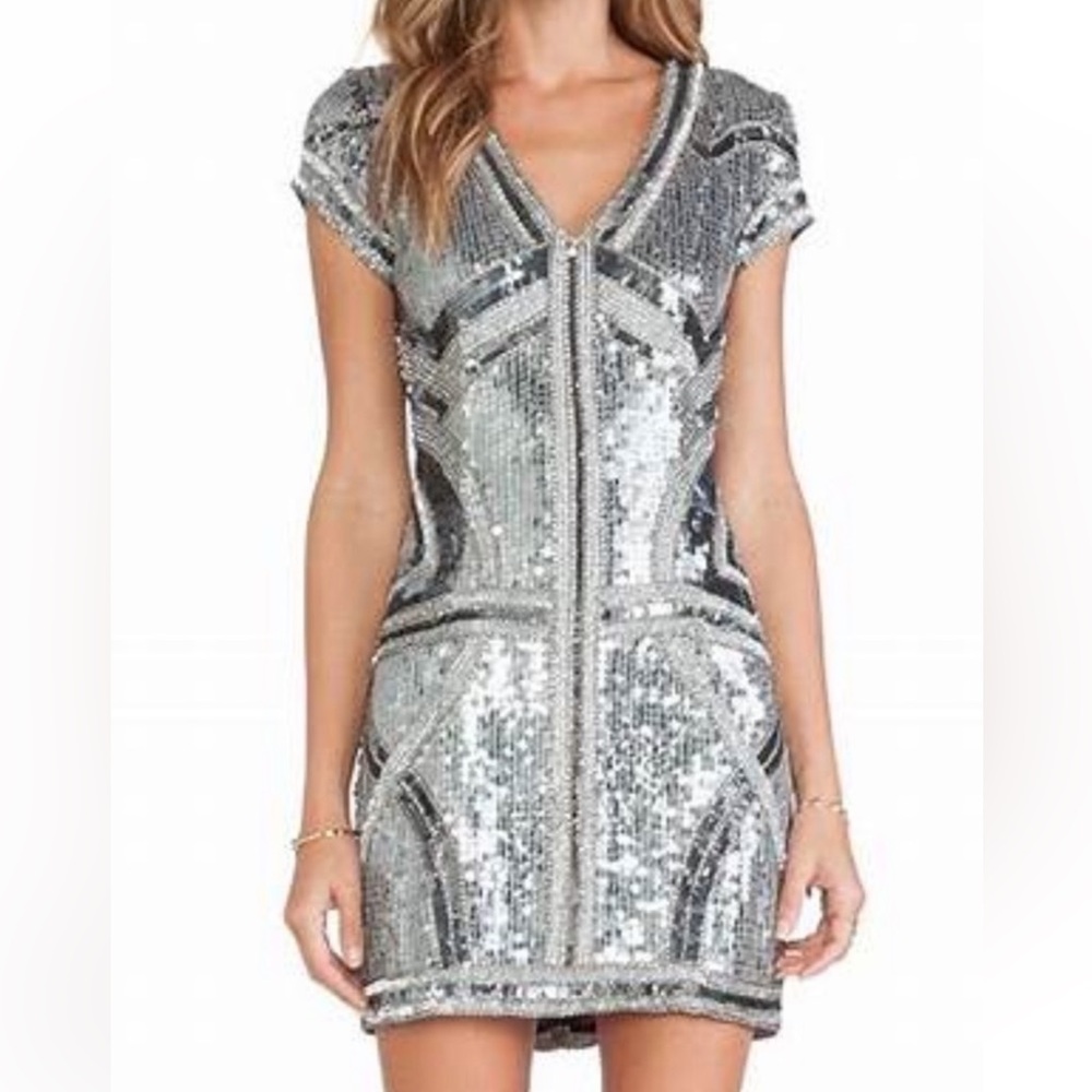Parker Serena Sequin Mini Dress